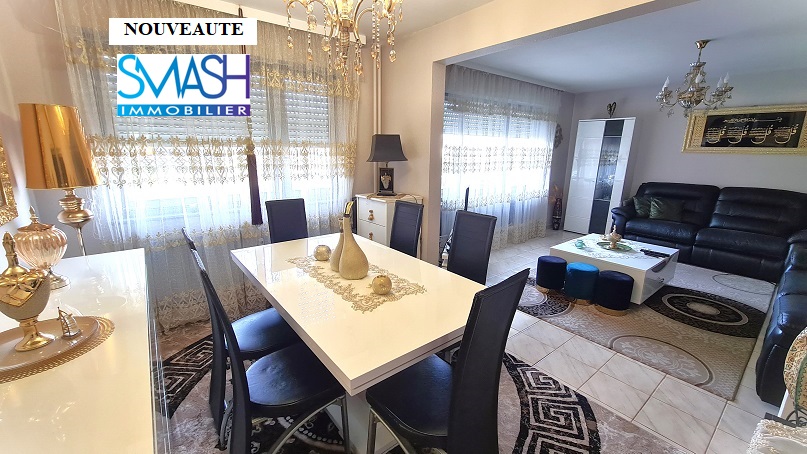 SOUS COMPROMIS Mulhouse :  F4 85m² – ascenseur, balcon et garage