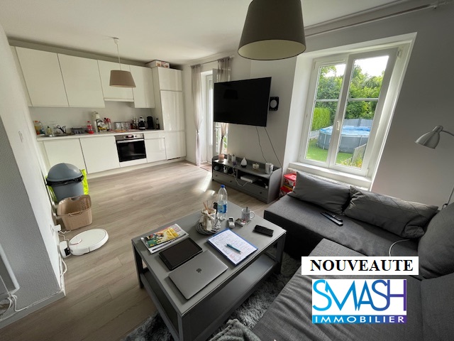 VENDU :  Brunstatt : 3 pièces – rez de jardin 56m²