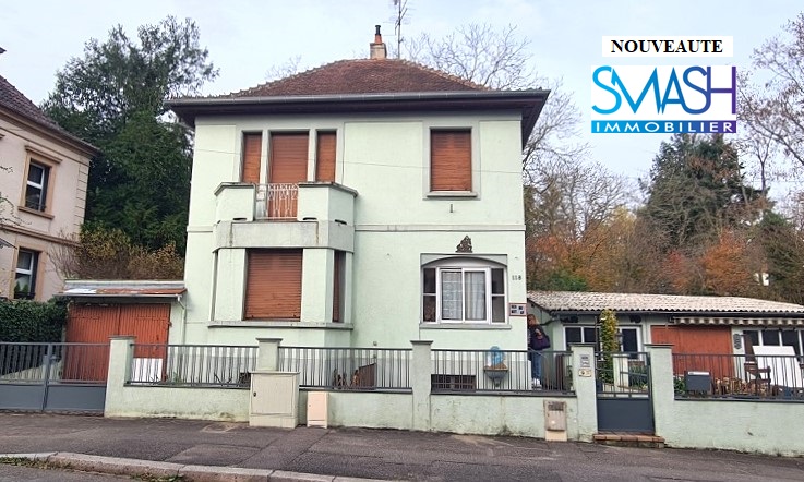 Mulhouse Vieux dornach : maison avec dépendances à renover